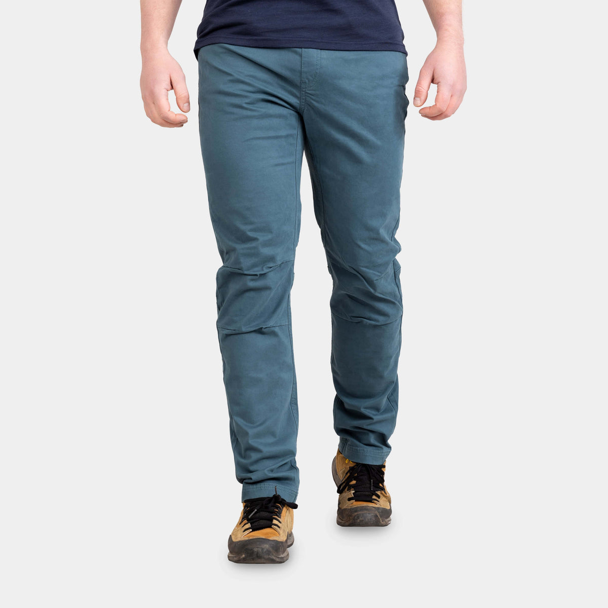 alpkit mens bloc pants in spruce blue