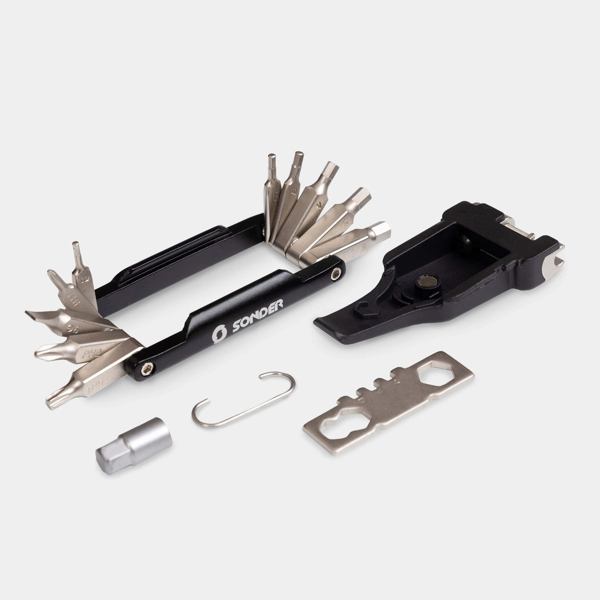 sonder trailside 20 piece bike multitool deconstructed