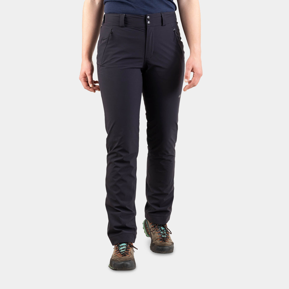 alpkit womens equinox waterproof trousers in black|rg
