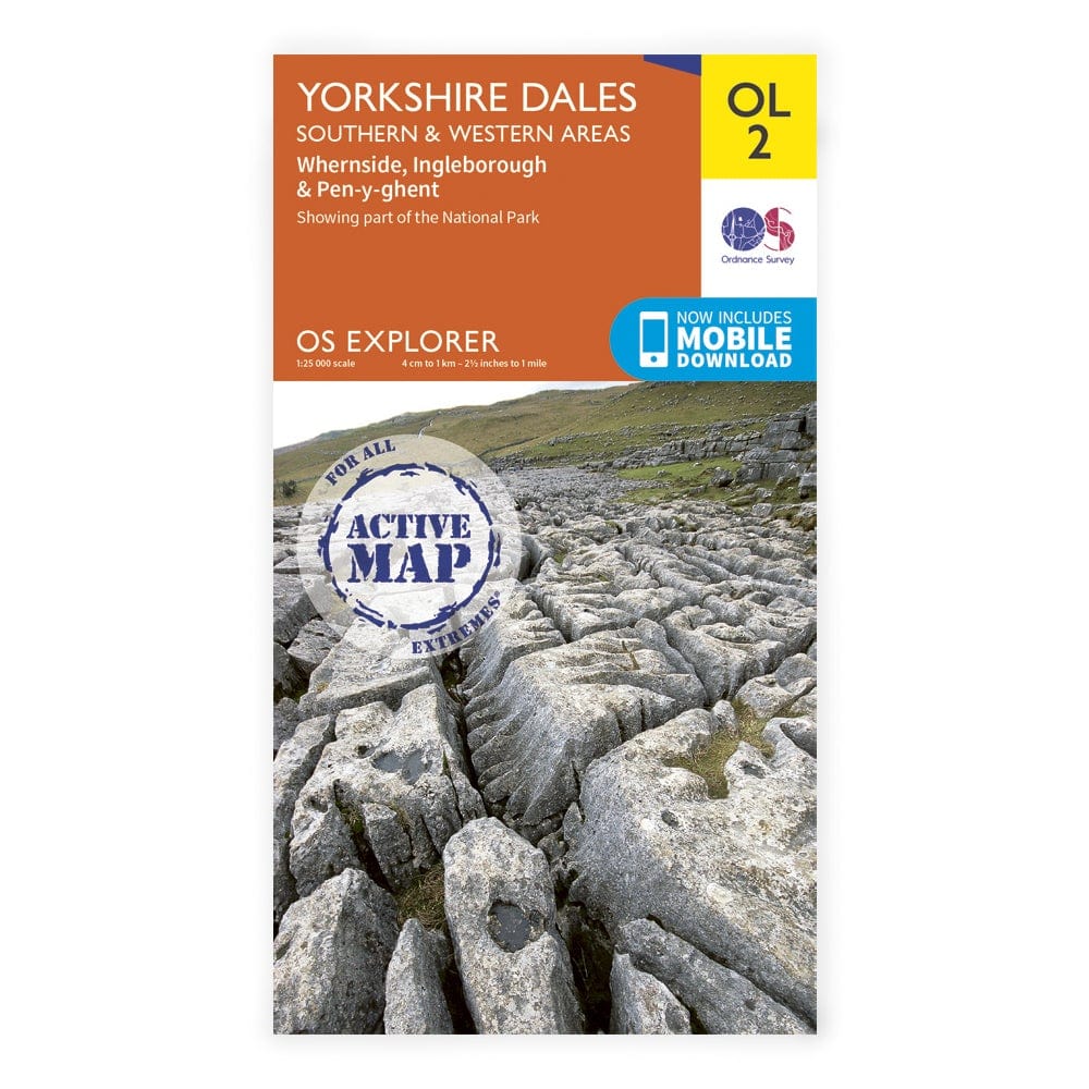 OS Explorer Laminated / Yorkshire Dales South & West