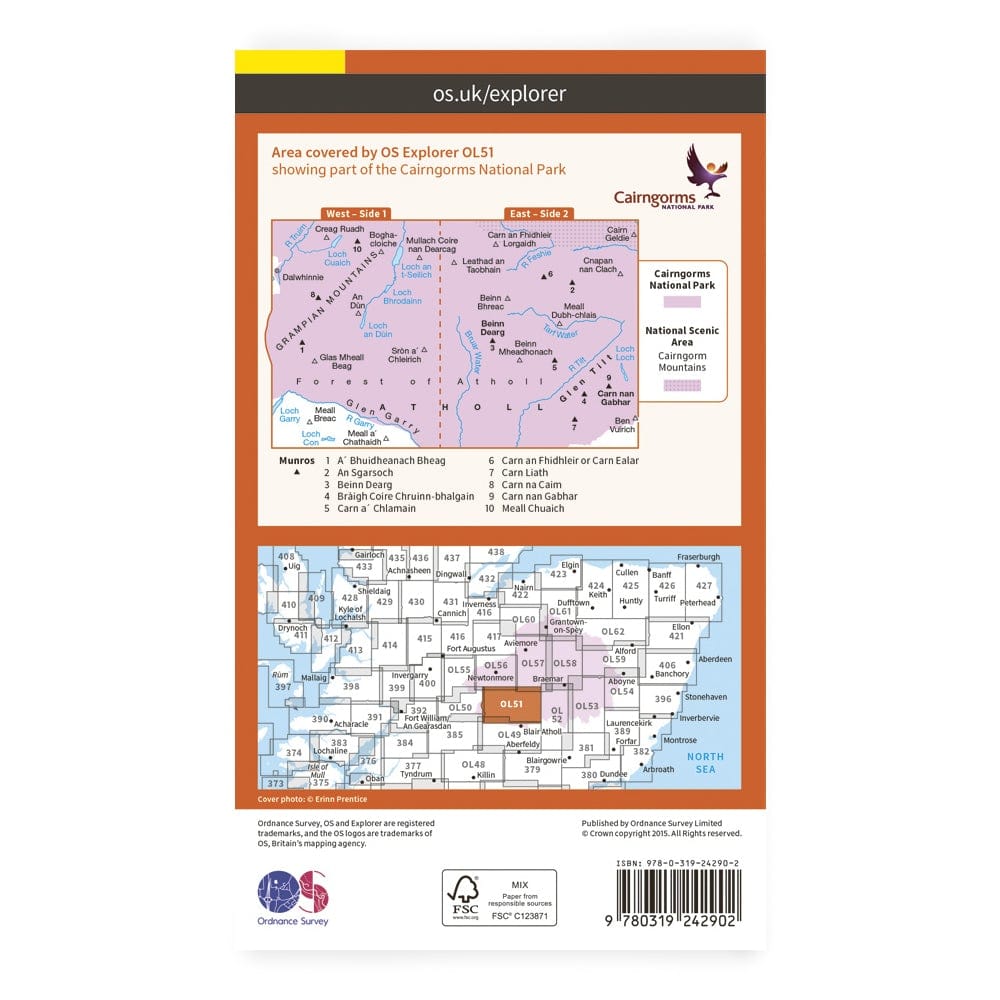 OS Explorer / Atholl