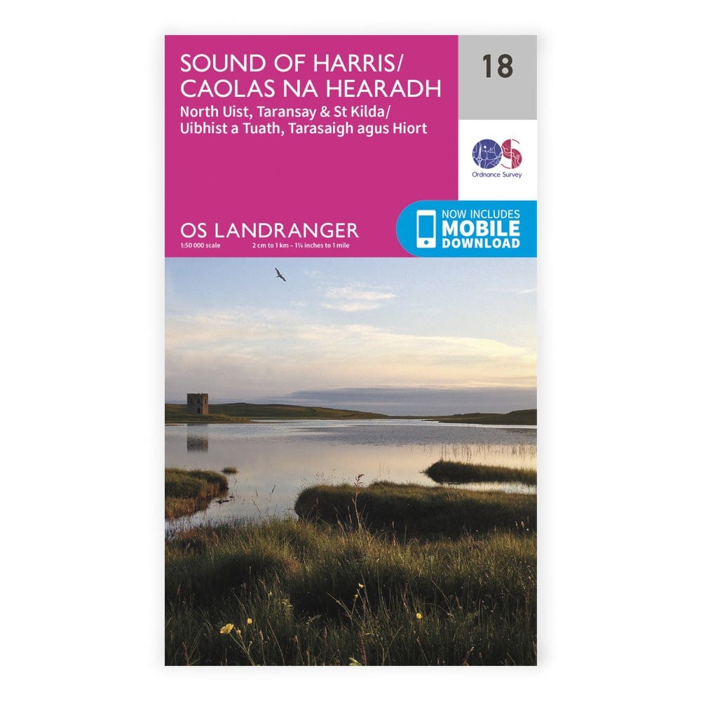 OS Landranger / Sound Of Harris / St Kilda