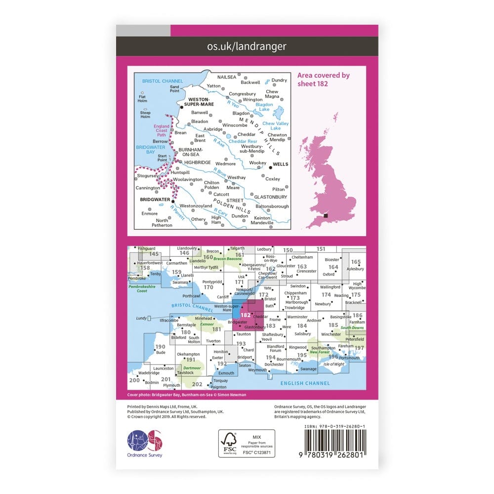 OS Landranger / Weston Super Mare
