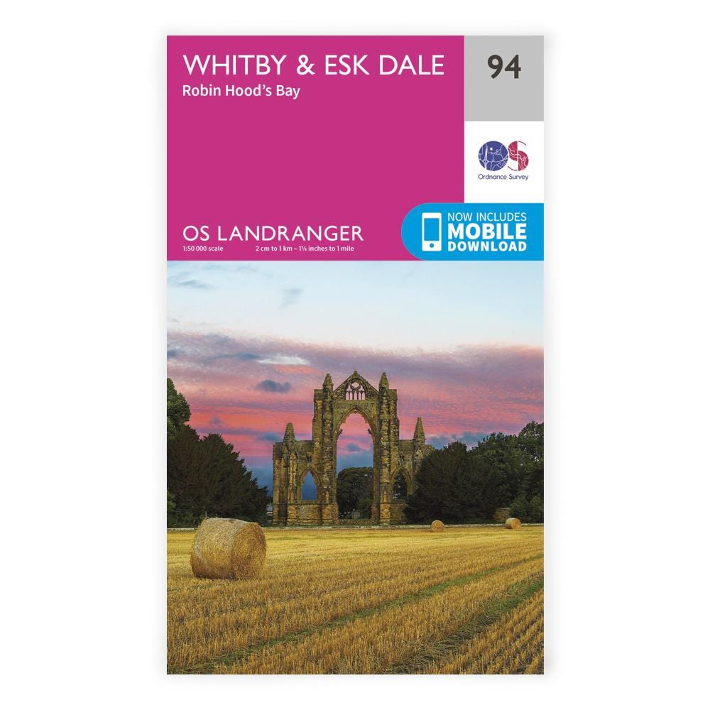 OS Landranger / Whitby & Esk Dale