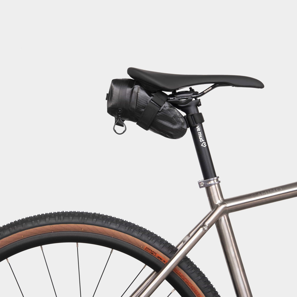 Alpkit bato waterproof saddlebag in black