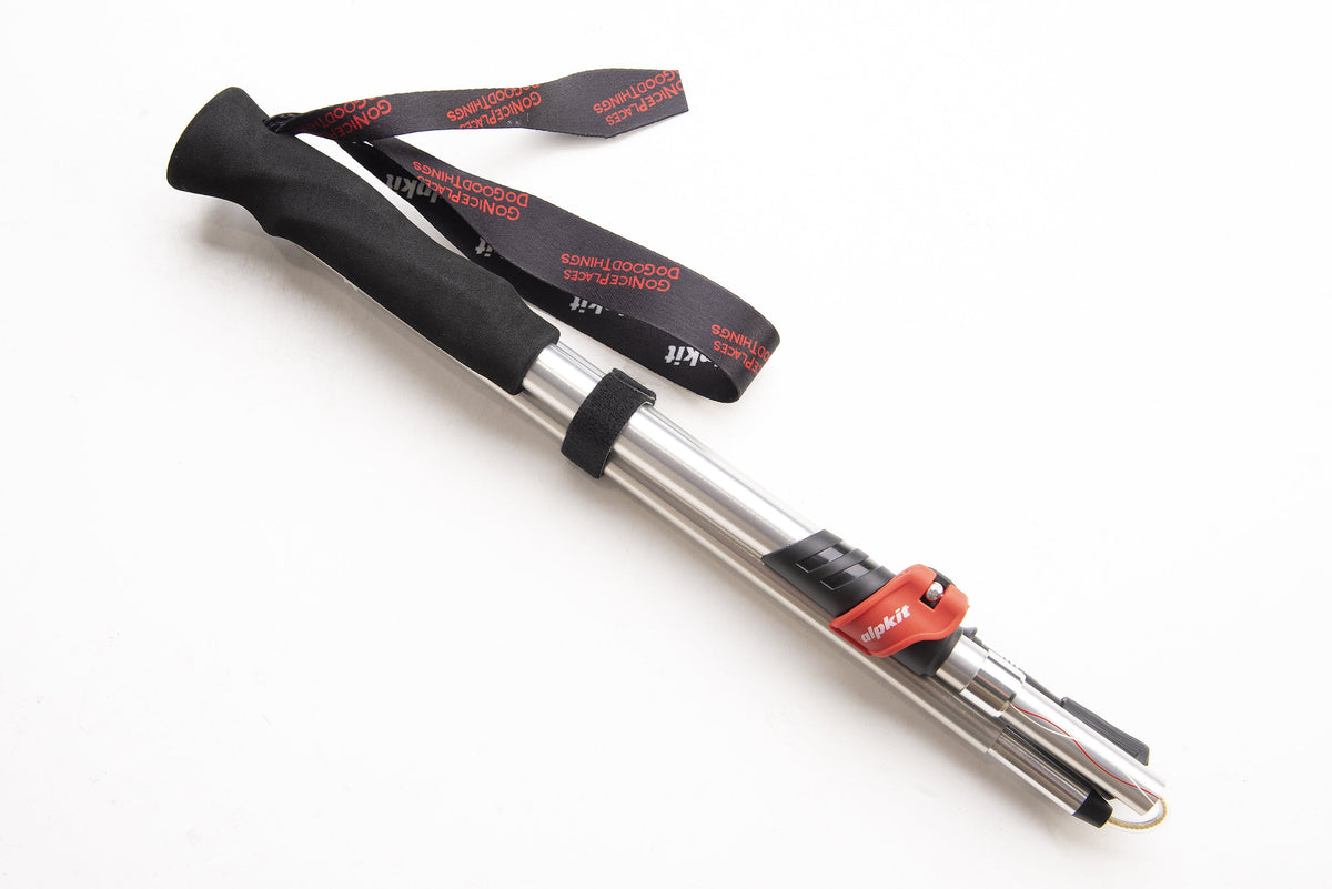 alpkit.surfpact hiker folding trekking pole folded