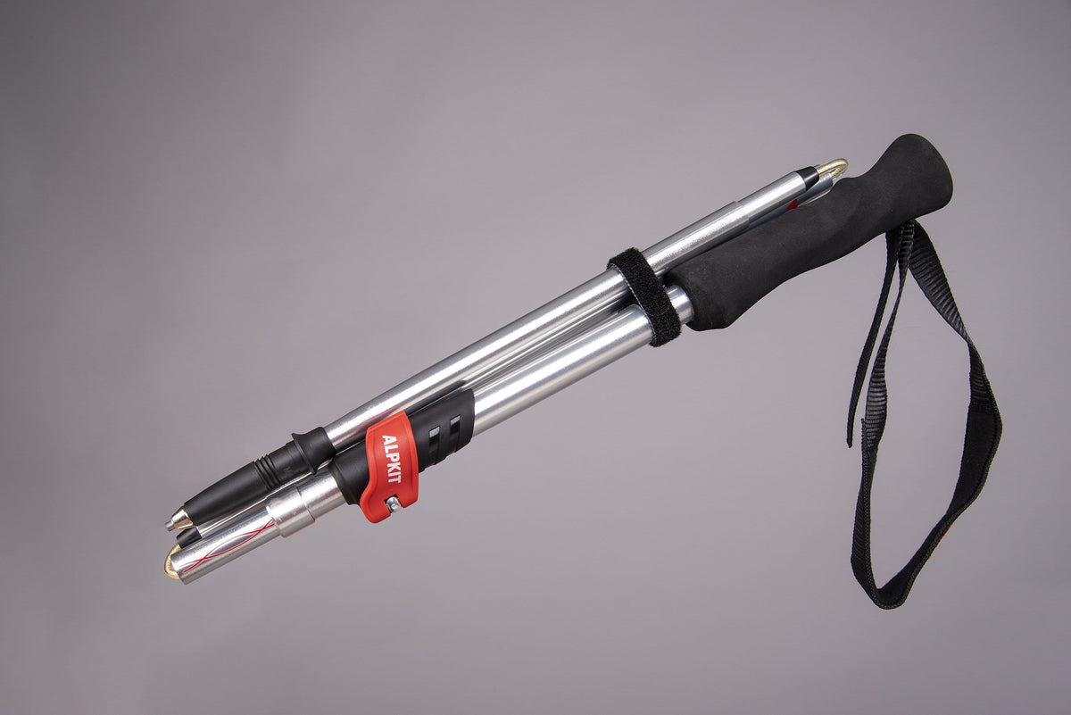 alpkit.surfpact hiker folding trekking pole folded