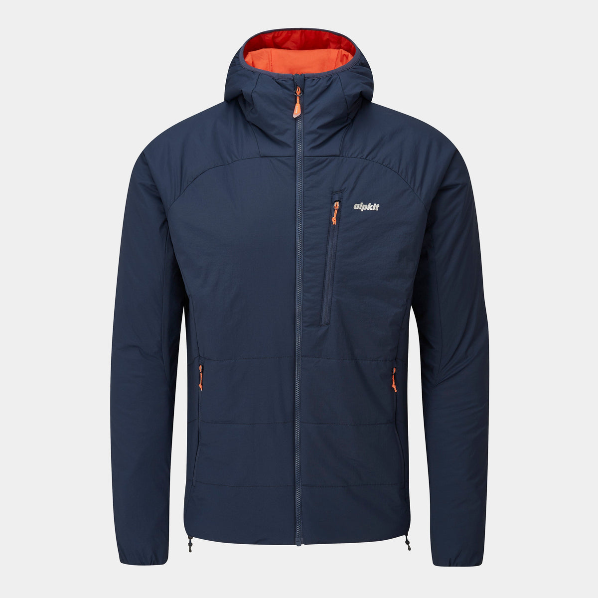 mens katabatic synthetic insulation jacket in outer space blue