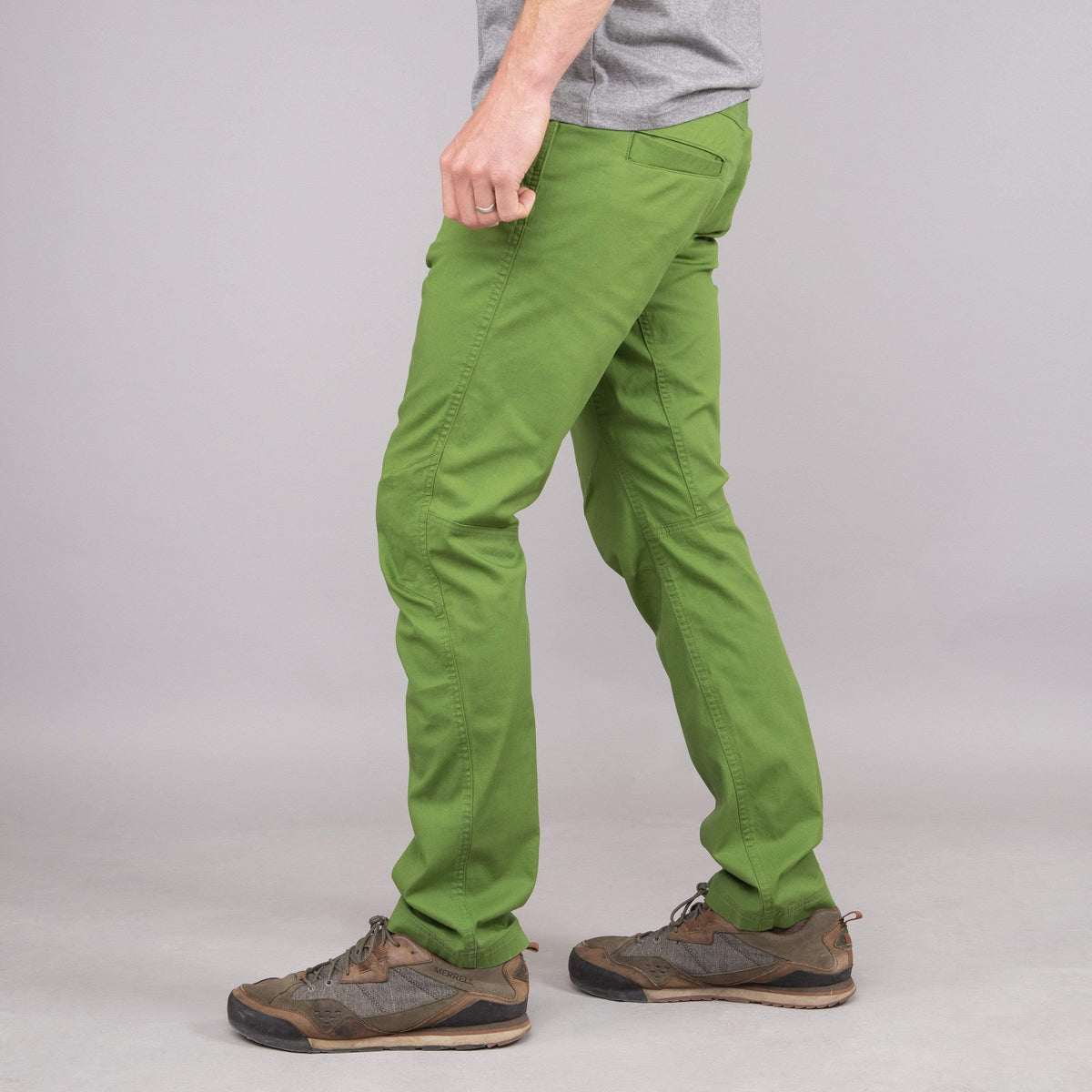 alpkit mens bloc pants in fern side