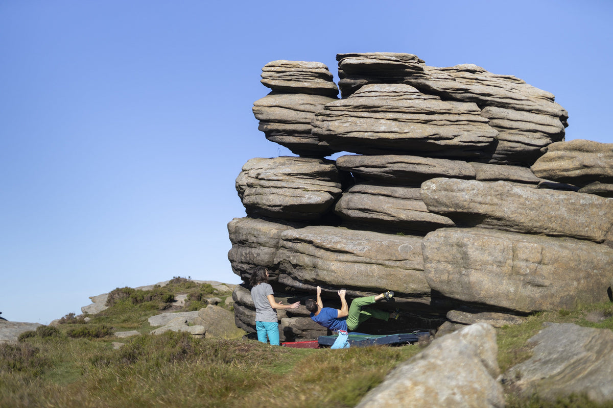 alpkit mens bloc pants - action