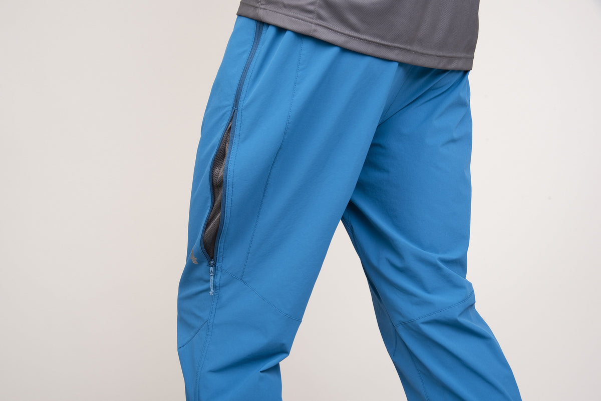 mens alpkit floe mountain bike trousers in reef vent |pm