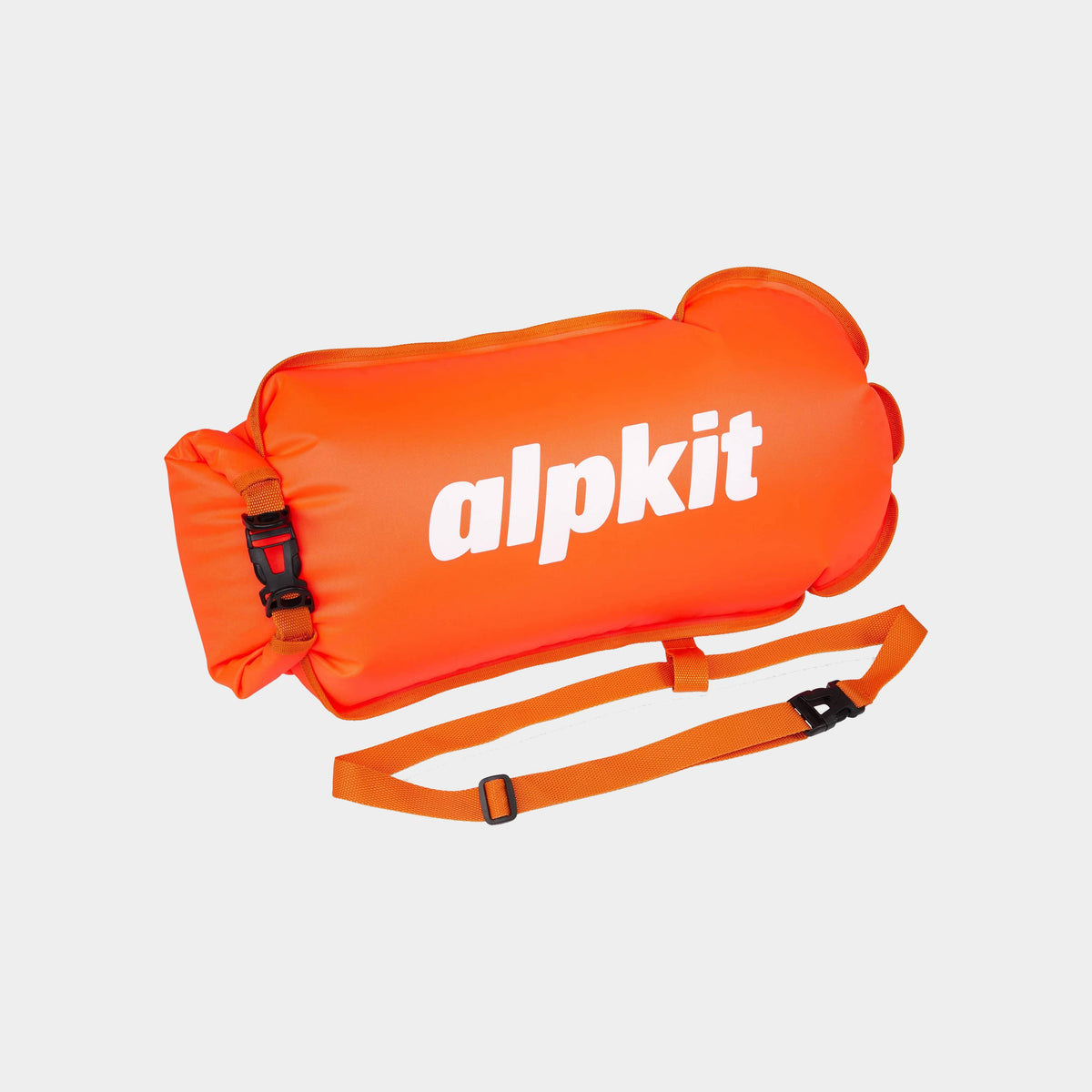 Alpkit nori tow float in flo orange