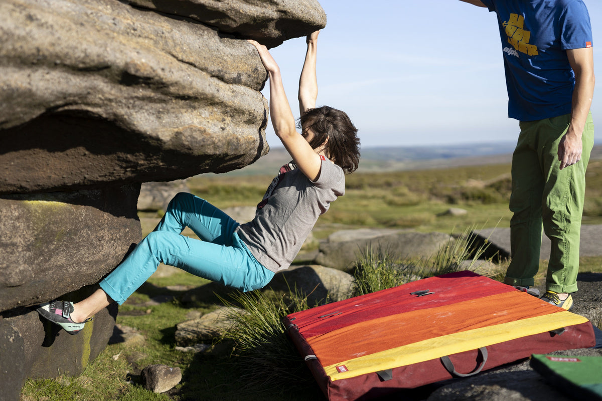 alpkit womens bloc pants - action
