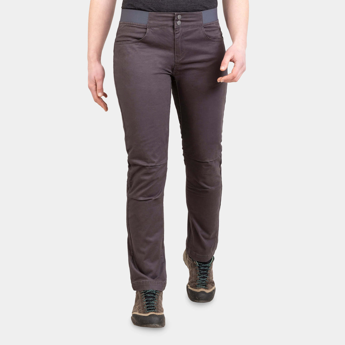 alpkit womens bloc pants in tarmac grey |rg - closed