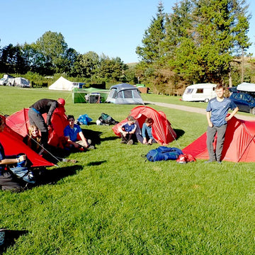 Bivvying with friends in North Wales