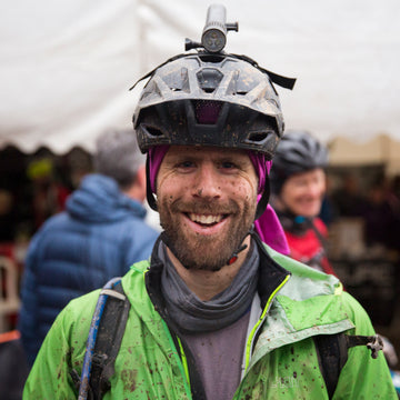 Female bikepackers in the Cairngorms