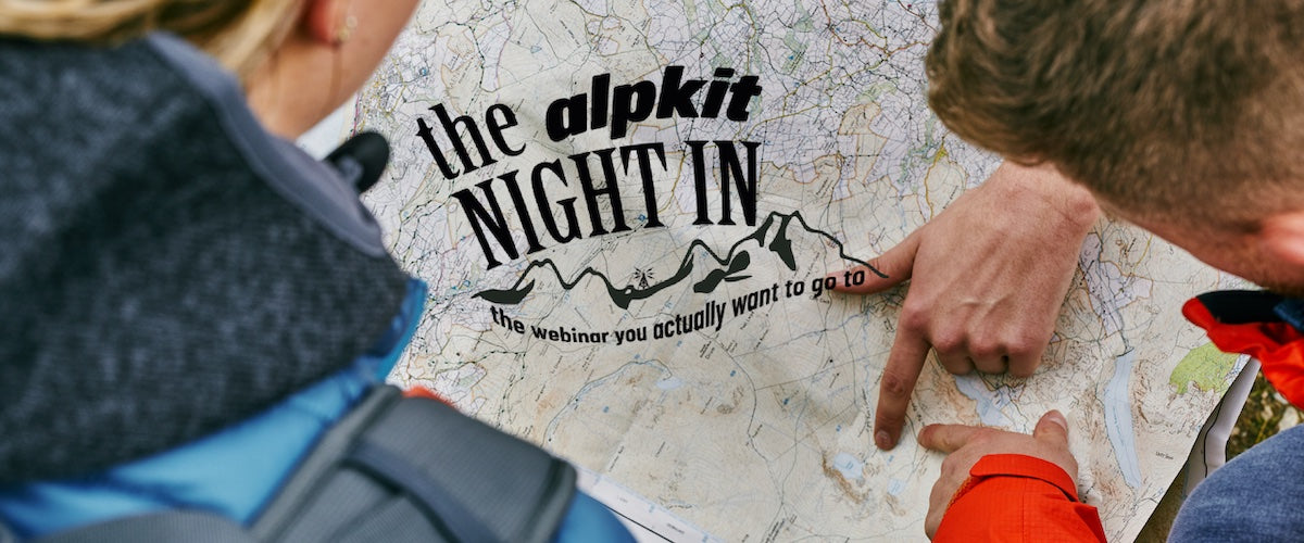 Planning a microadventure with a OS map