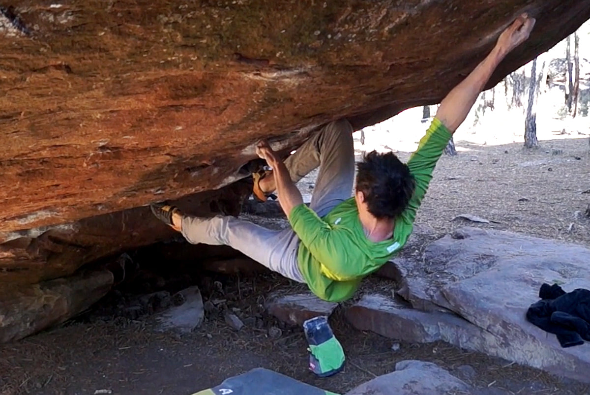 Bouldering in Albarracin Spain