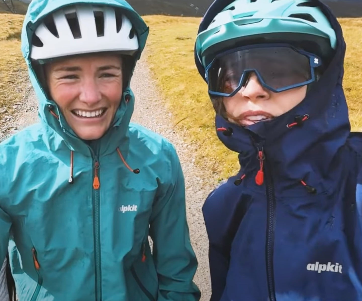 Bikepackers on the Badger Divide