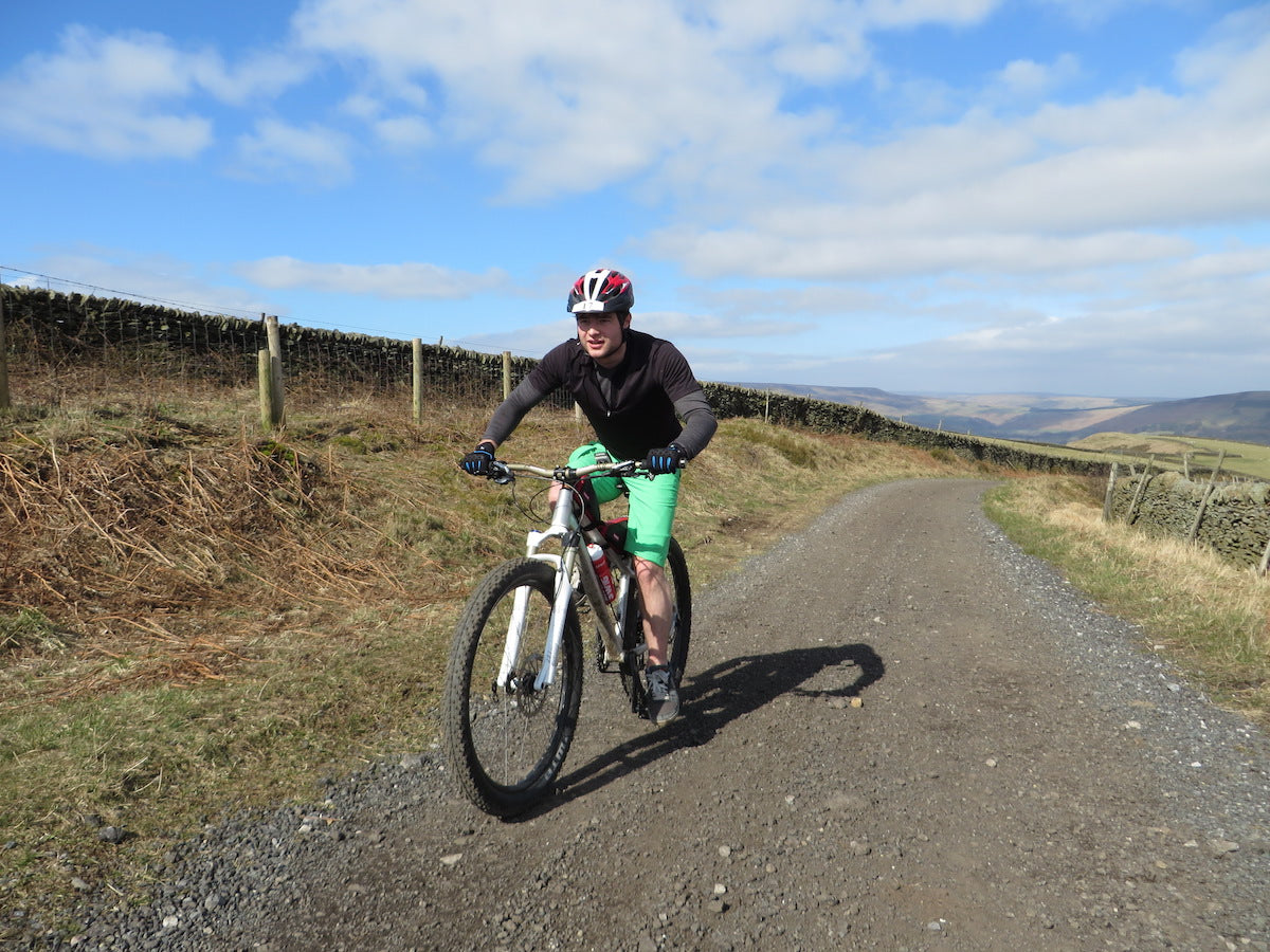 Another Climber turned mountain biker