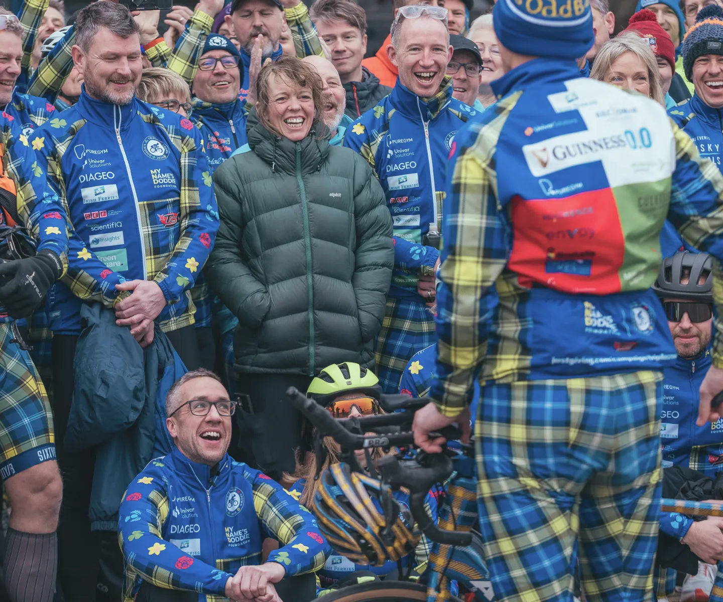 Riders group for Doddies Ride