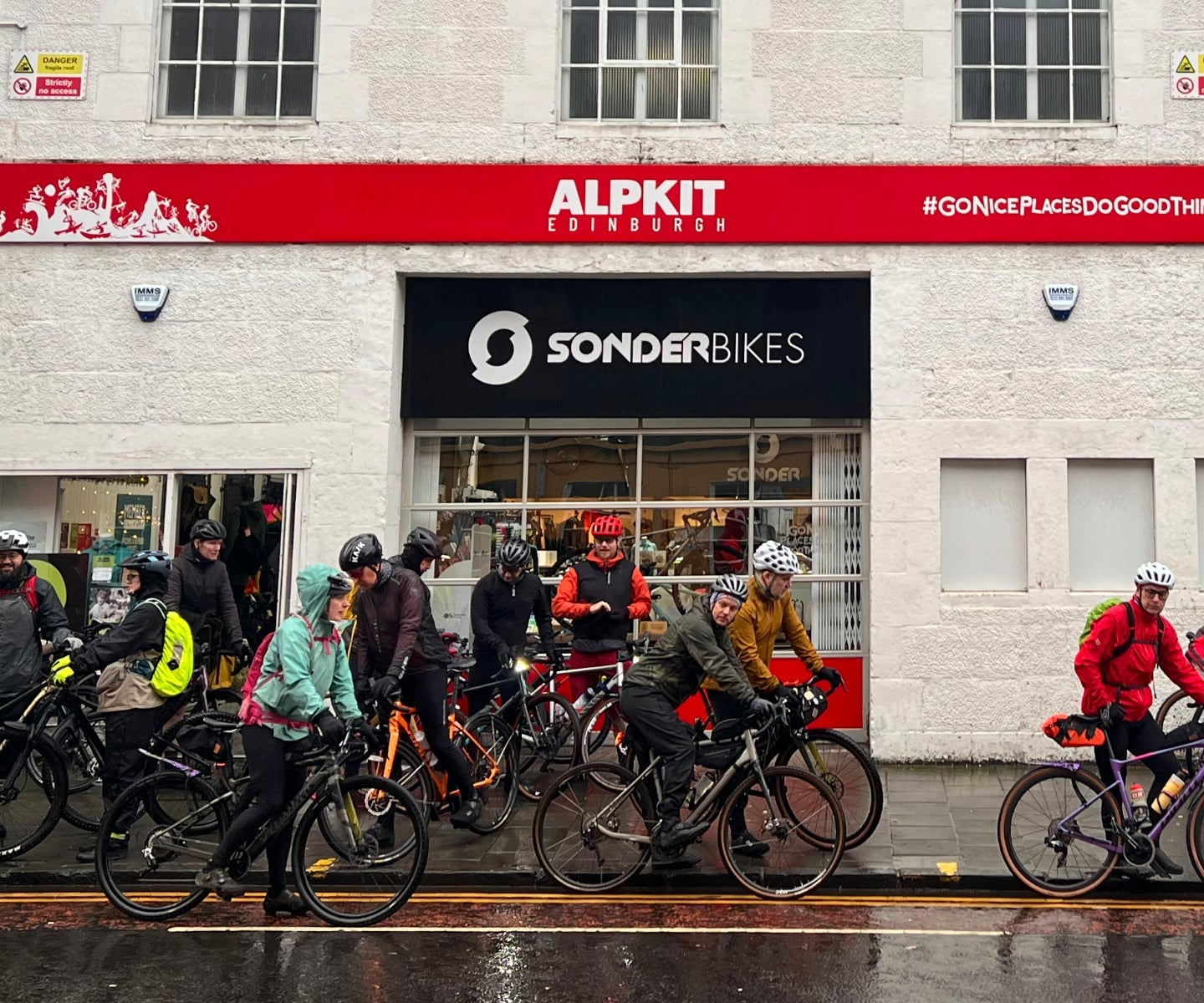 Sonder Edinburgh Gravel Ride 2025