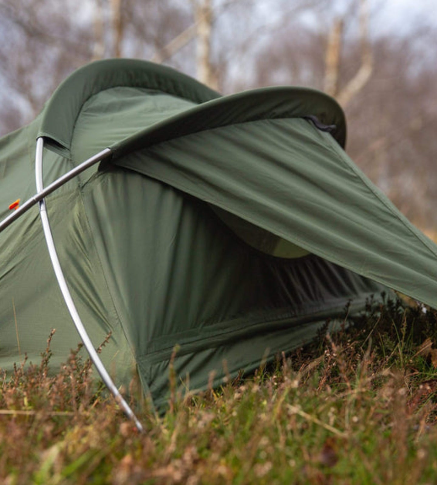 Hooped waterproof bivvy bag