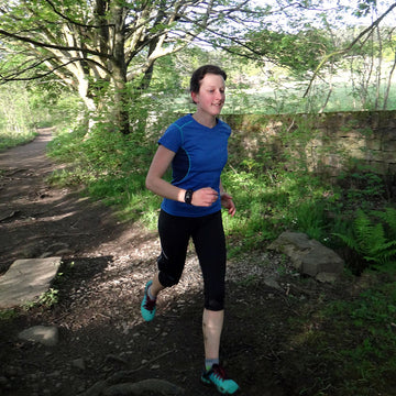 Fell Runner participating in the Fellowman race