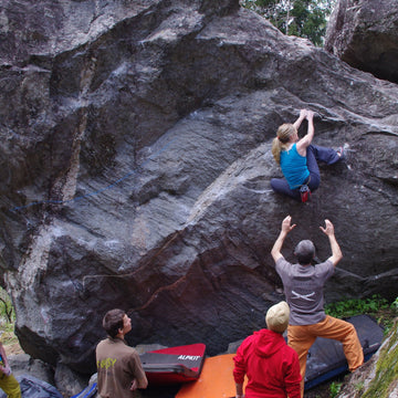 Climbers Against Cancer at MelloBlocco