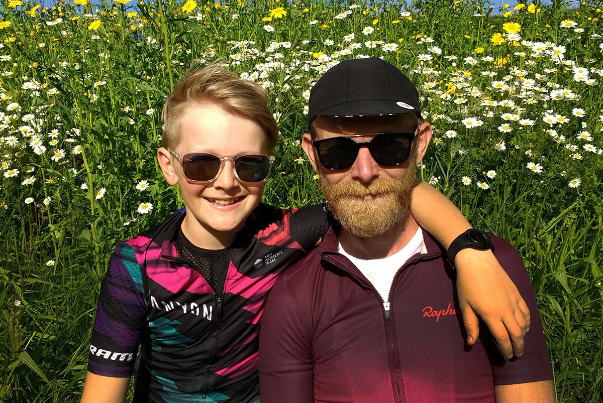 Father and Son ride