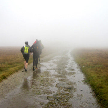 Fell Runner participating in the Fellowman race