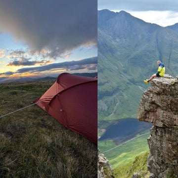 Bivvying with friends in North Wales
