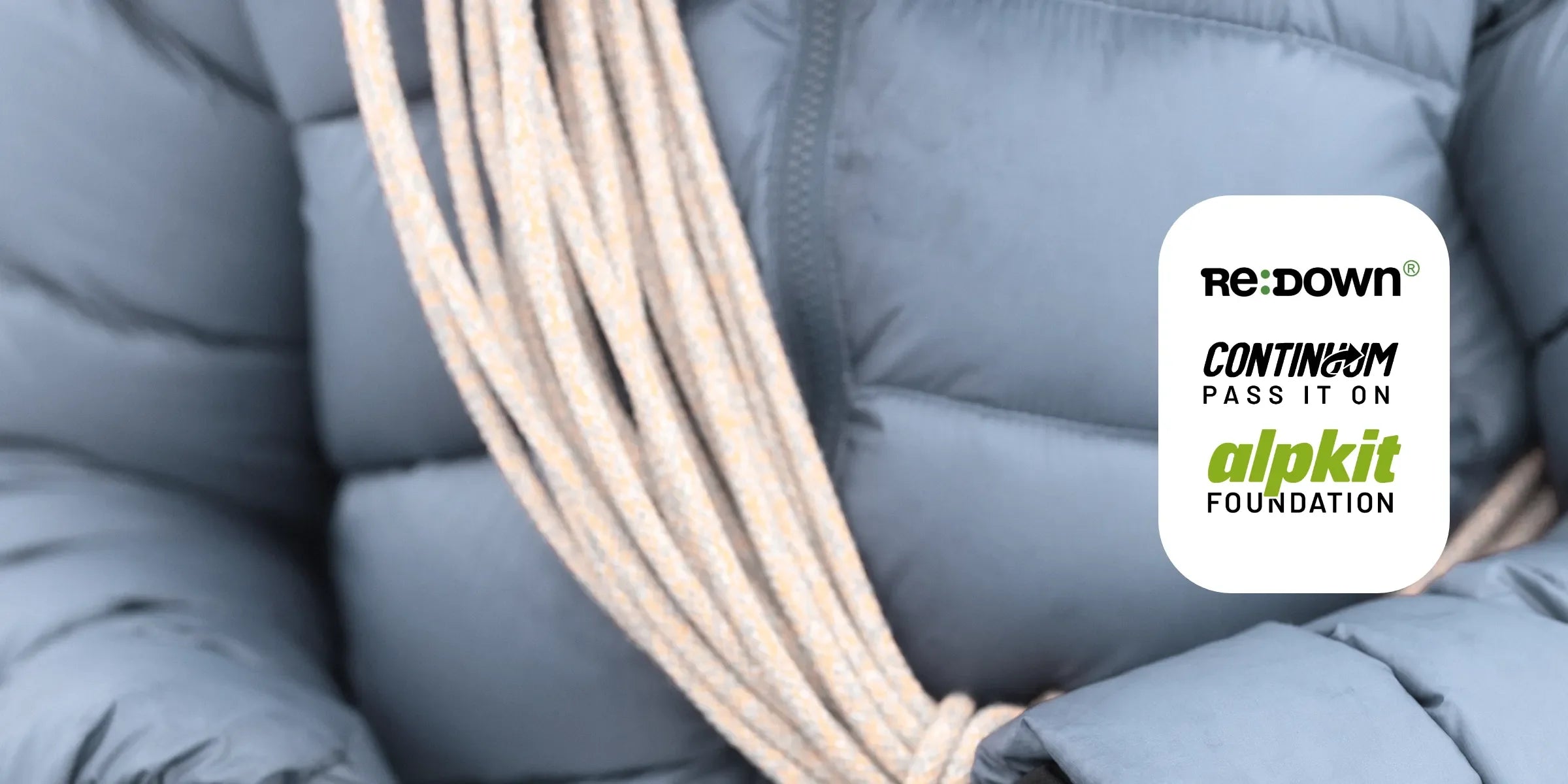 Recycle your down jacket, duvet or sleeping bag with Re:Down