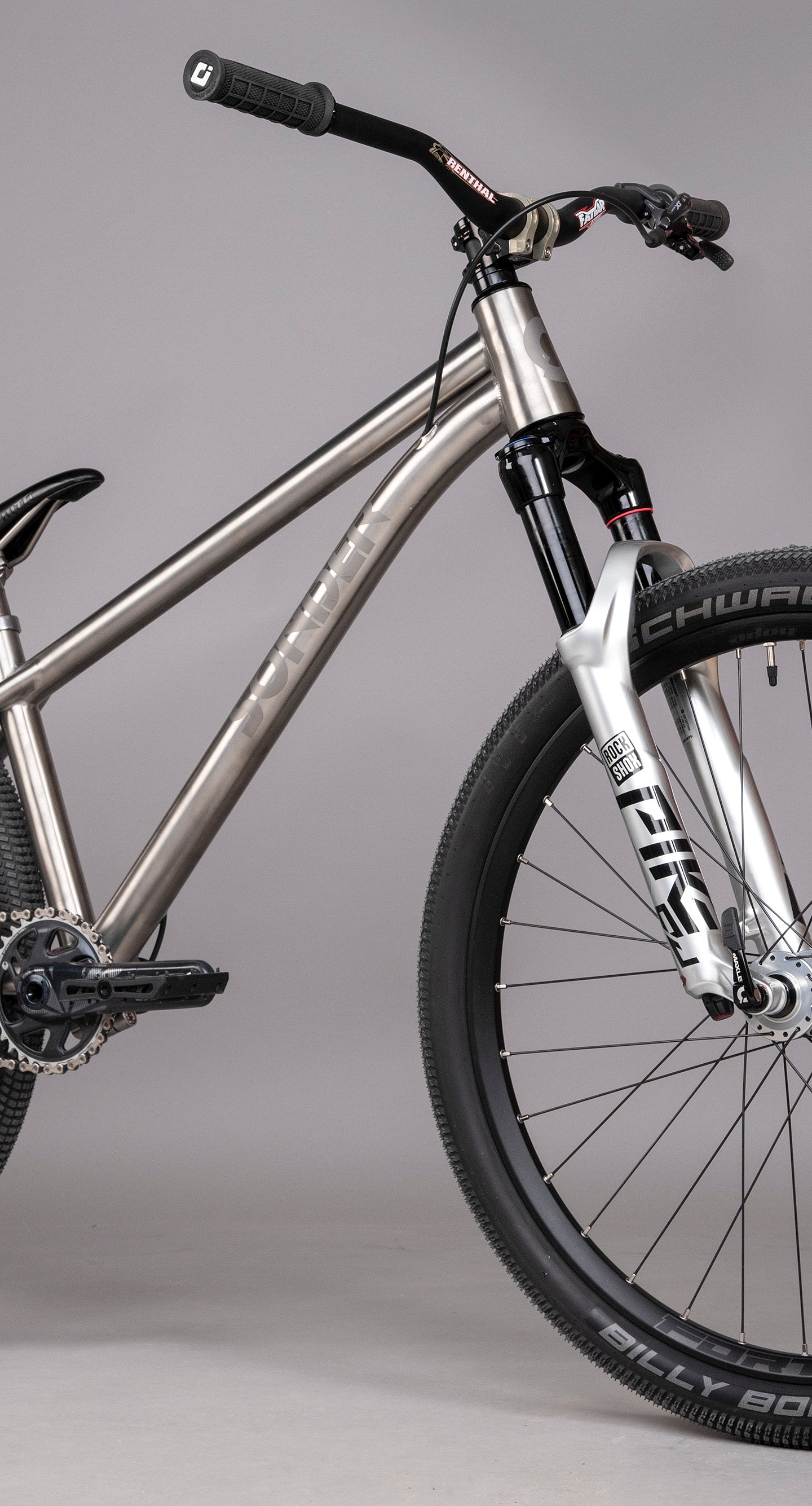 Sonder Custom Bike Build: Titanium Dirt Jump Bike