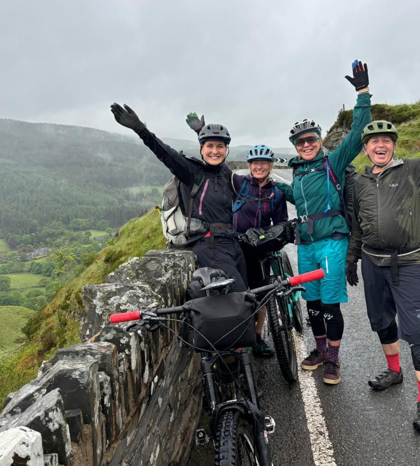 Cycling the Traws Eryri