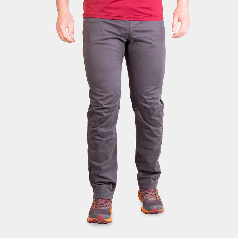 alpkit mens bloc pants for climbing in tarmac grey|aj