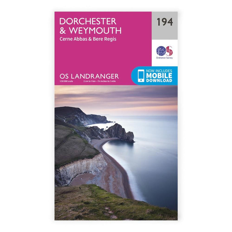 OS Landranger / Dorchester & Weymouth