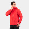 alpkit mens definition waterproof jacket in chilli red