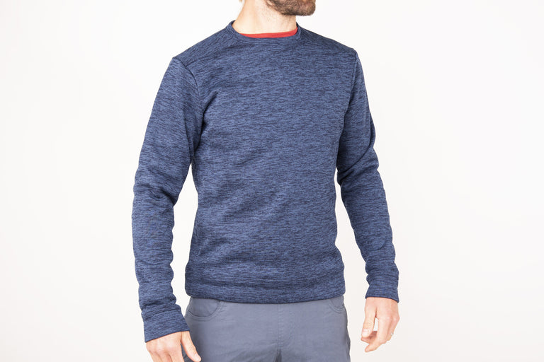 alpkit mens redpoint crew neck jumper front|pm